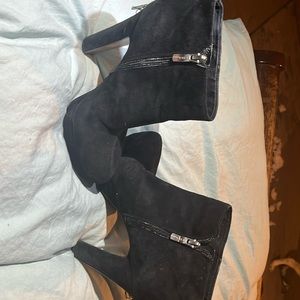 Bcbg suede ankle boot
